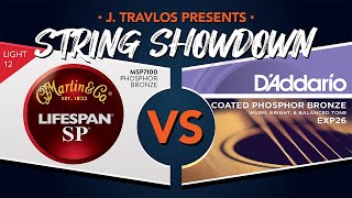 String Showdown: Martin SP Lifespan Vs D’Addario EXP26 Phosphor Bronze Acoustic Guitar Strings