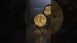 DIY floating moon🌕🔥😱 #shorts #viral #giftideas #tabledecor @thisartperson