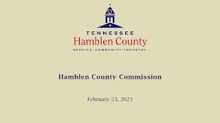 February 23, 2023 County Commission