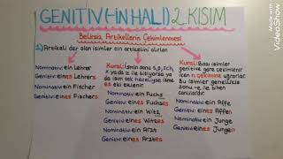 85-GENITIV(İSMİN -İN HALİ) 2.KISIM