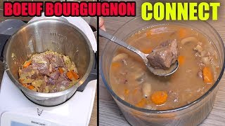 Bœuf bourguignon au Monsieur cuisine connect (recette thermomix compatible TM31 TM5 TM6)