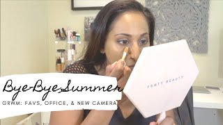 Chatty GRWM: Saying Bye to Summer with Fall Vibes/ New Camera/ Everyday Makeup/ Shop my stash