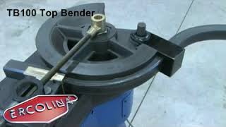 TB 100 Sq 2.5 inch 4.8mm Wall thick Bending Machine #admsolutions #bendingmachine #ercolina