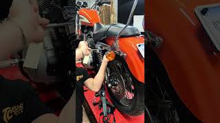 How to install TC Bros. sissy bars.