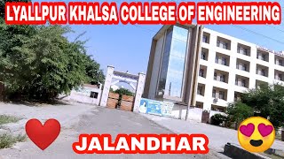 LYALLPUR KHALSA COLLEGE OF ENGINEERING JALANDHAR