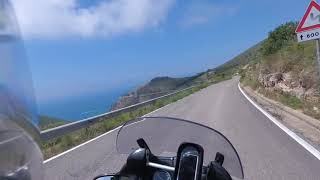 Sperlonga in moto bmw