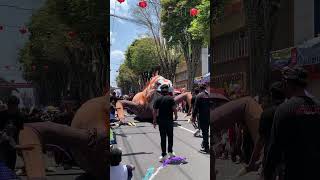 Ogoh Ogoh Iguana Raksasa | Karnaval Ethno #shorts