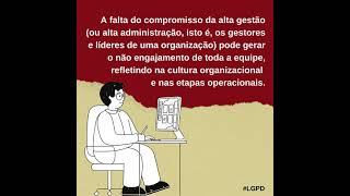 Você sabia que a alta gestão precisa aprovar o programa de proteção de dados?