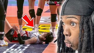 [V-League] - Megawati & Red Sparks Gokil - Red Sparks vs Hill State REACTION!!