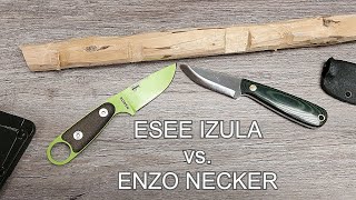 Vergleich ESEE IZULA vs. ENZO NECKER