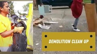 My Experience with Demolition | Construction Clean Up | Debris Removal |