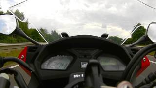 Honda cb/cbr 650 f 48ps | 220 km/h | top speed | höchstgeschwindigkeit | german Autobahn