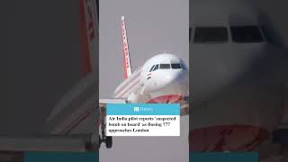 A 'bomb threat' was reported on a Boeing 777 plane approaching London.#shorts #news #plane #airport