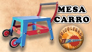 Mesa carro. Como hacer