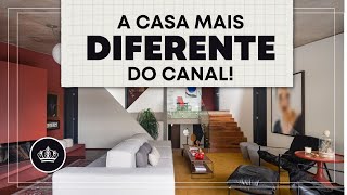 Casa com QUATRO andares de arquitetura BRUTALISTA e CONTEMPORÂNEA