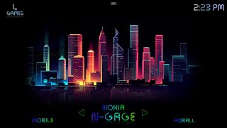 Neon Skyline Theme for BigBox Gaming Frontend (old version)