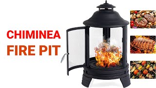 Aoxun Chiminea Fire Pit Review and Buying Guide