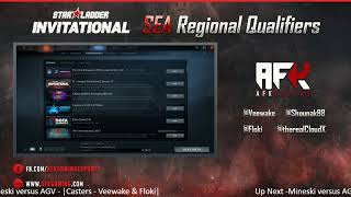 Dota 2 || [ENG ]  Mineski vs AGV ||  Starladder i League Invitational || SEA Qualifier