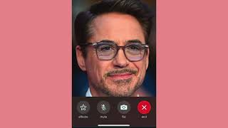 pov: facetime with robert downey jr.