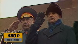 Soviet October Revolution Parade 1987 (DDR VHS)