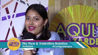 Tito Flow & Valentina Bolaños Hablan De Sus Estrensos Musicales