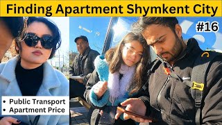 Playing Game With Locals & Transportation in SHYMKENT 🇰🇿  How was apartment here