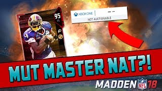 MUT Master Sean Taylor is No Auction / No Trade?! WTF? | Madden 18 Ultimate Team