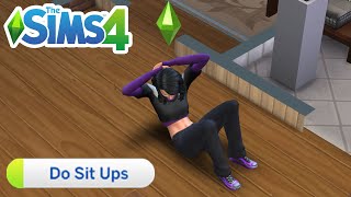 How To Do Sit Ups - The Sims 4