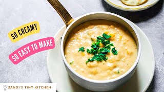 Creamy Corn Chowder | Easy Soup Recipe | Hearty Homemade Corn Chowder