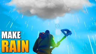 HOW TO MAKE RAIN IN Fortnite Creative (Realistic)