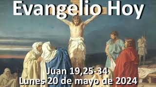 EVANGELIO DEL DIA - Lunes 20 de mayo de 2024 - Juan 19,25-34