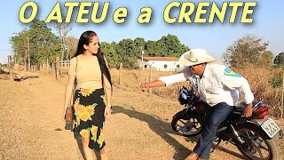 PATRÃO  ATEU   DESAFIOU   FUNCIONÁRIA  CRENTE veja  o final./ filme gospel