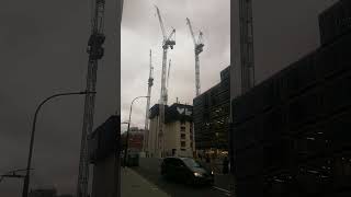 Cranes in Victoria Street