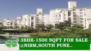 |3BHK-1500 SQFT FOR SALE NIBM CLOVER HIGHLANDS|PUNE SOUTH |NIBM ROAD|READY FLAT|CALL +919322124256 |