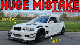 Have I completely ruined the 'Ultimate Driving Machine'? BMW e46 330ci non-m 400whp track build.