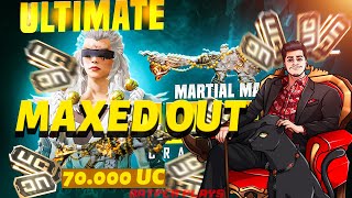 Martial Master M4 AND ULTIMATE SET ⚡MAXED OUT | 70k Uc| PUBG MOBILE | BATPER PLAYS NEW VIDEO