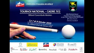 Tournoi Cadre 71/2 Masters - Tournoi Principal - VILLIERS Bernard / GERASSIMOPOULOS Nicolas [150]