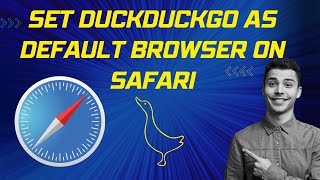 How to Set Duckduckgo as Default Browser on Safari | Safari Tutorial | Apple