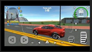 RED COLOUR Supra Car Test Drive