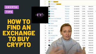 How Do I Find An Exchange To Buy or Trade My Cryptocurrency? | Crypto Corner