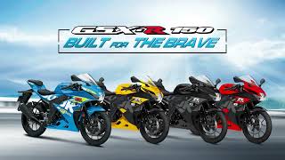 GSX-R 150, the premium thrill ride built for the brave.