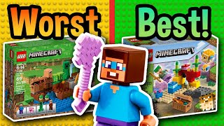 RANKING All Battle Packs from Lego Minecraft Sets