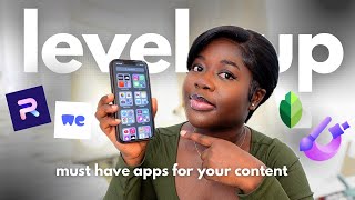 Must Have Mobile Apps for Content Creators 2024  |Top Free Apps to level up your content