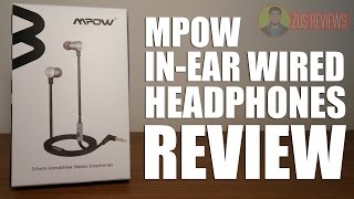 Mpow In-Ear Wired Headphones Review