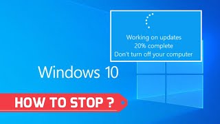 how to disable auto updates windows 10