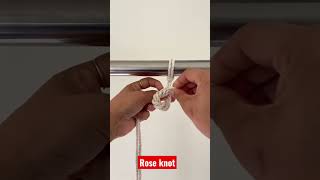 Rose Knot! #macrame #macrameknots #macrametutorial #diy #tutorial #diycrafts #roseknot