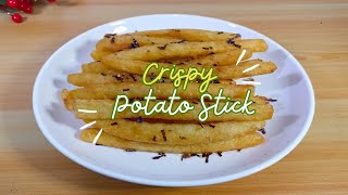 CEMILAN ENAK & SIMPLE, CRISPY POTATO STICK!!! RENYAH DI LUAR, LEMBUT DI DALAM..