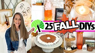 25 Beginner Friendly Fall Dollar Tree DIYs… so cute!