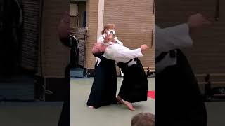 Supporting Gradual Movements in Aikido #shorts  #martialarts #aikidolife