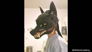 REALISTIC Wolf Mask f/ 🎃‼️2021 video🐺